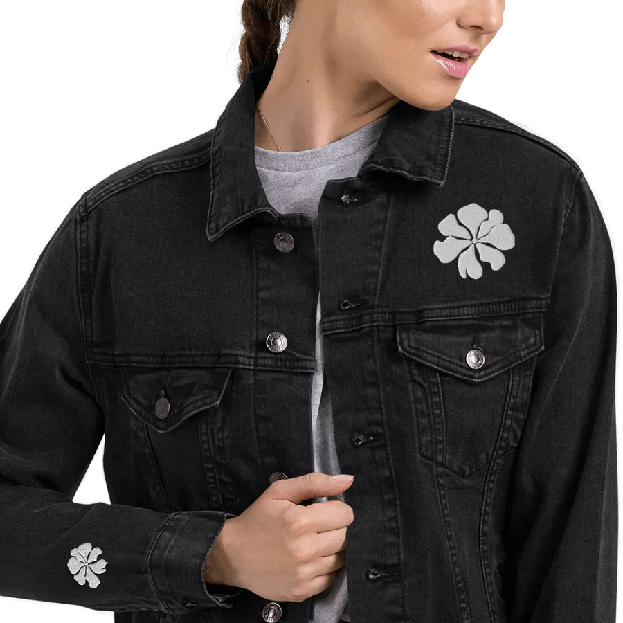 Flower Denim Jacket product image (8)