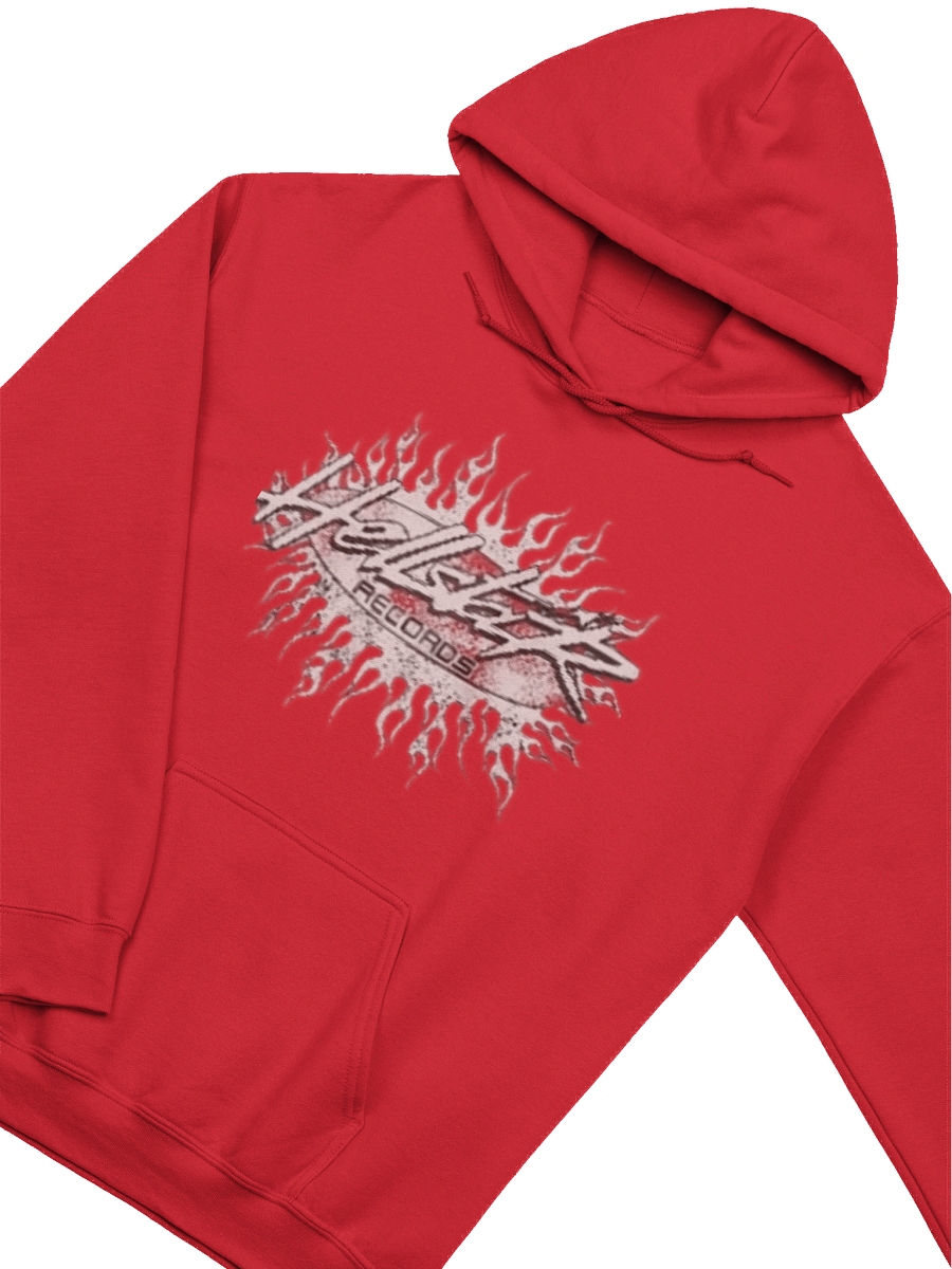 Hellstar Studios Records Hoodie Red product image (3)