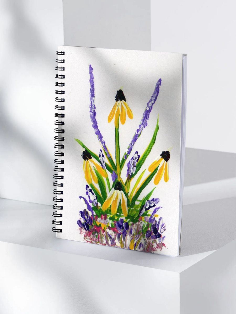 Floral Symphony Spiral Notebook product image (4)