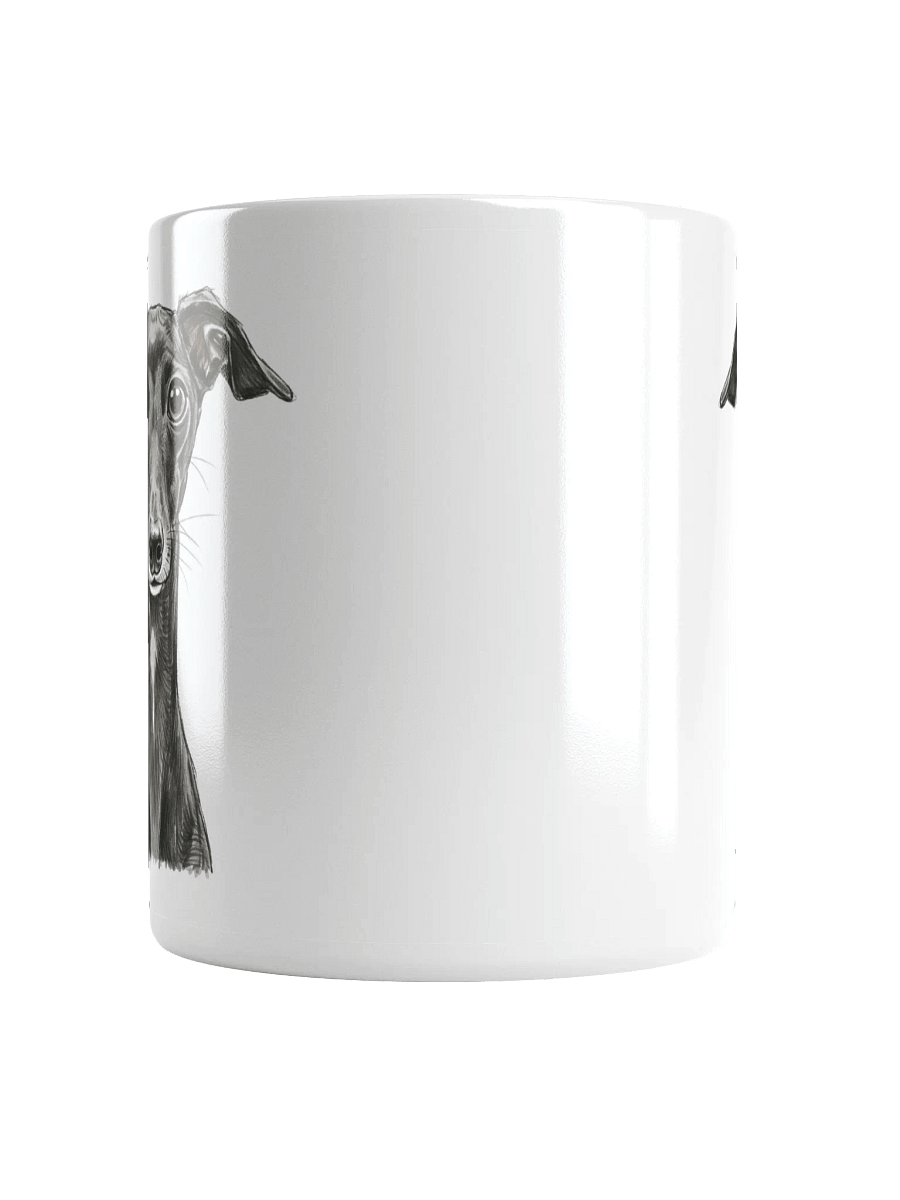 Italian Greyhound Sketch-y Art Chic Small Ceramic Mug For Iggy Lovers product image (6)