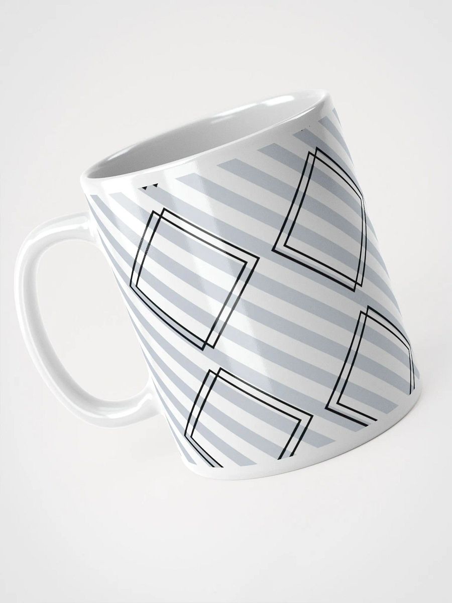 Double Diamonds And Stripes - White Mug product image (8)