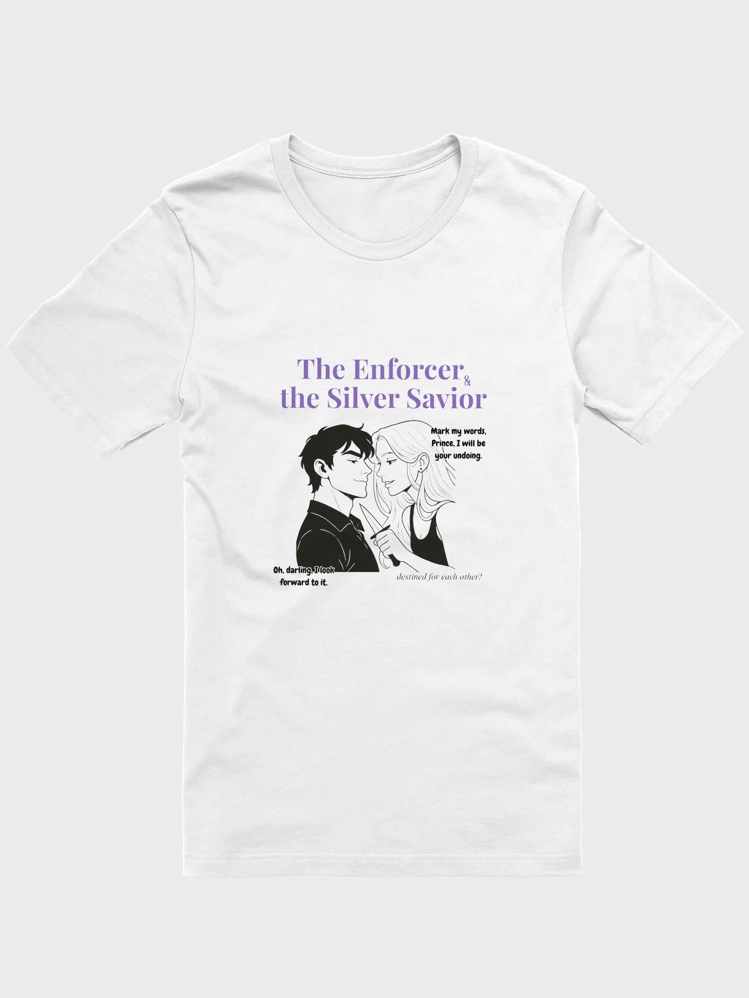 The Enforcer & The Silver Savior Powerless T-shirt product image (3)