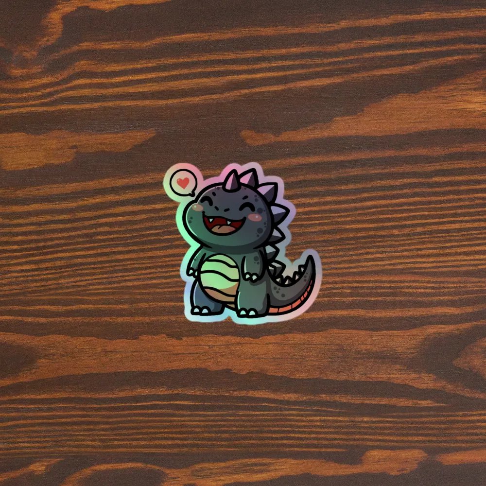 Happy Goji - Holo Sticker product image (3)