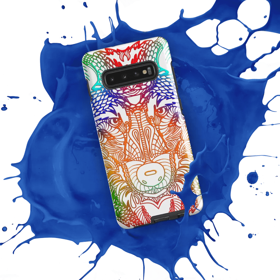 Wolf Head Mandala Phone Case product image (9)