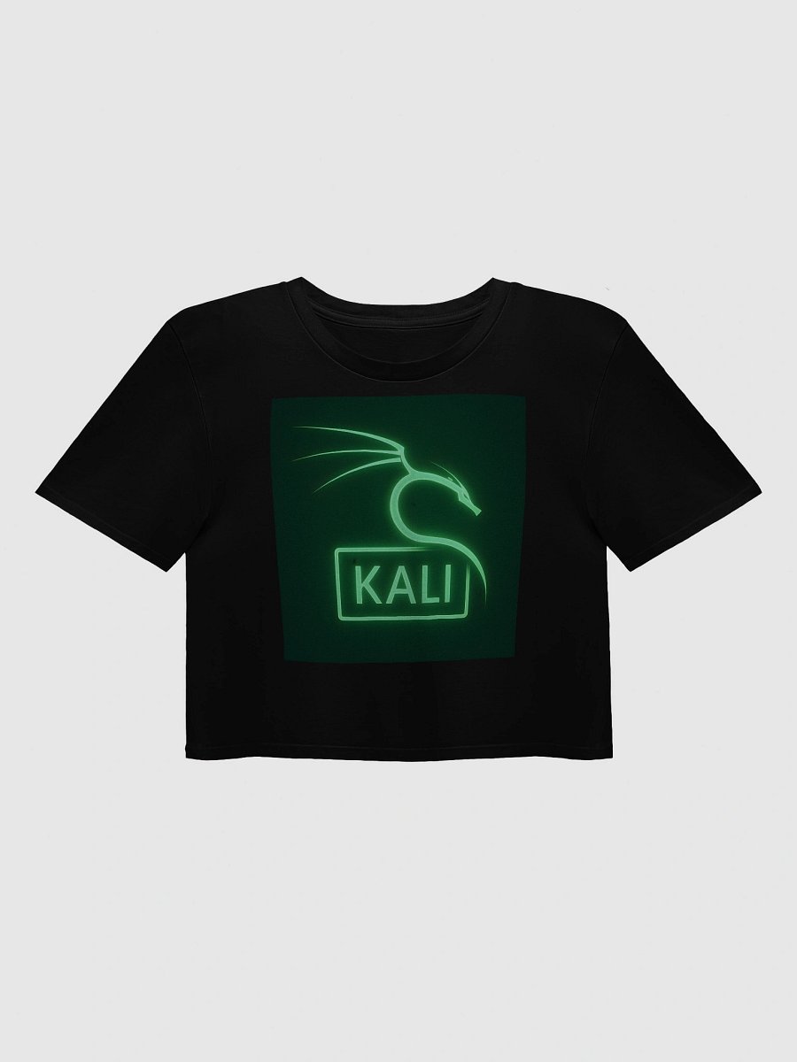💚 Kali Linux Femme Crop – Glow in Root We Trust product image (1)