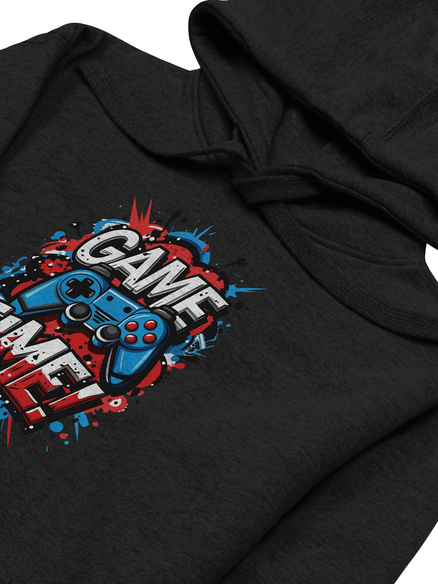Game Time! Front Printed Hoodie product image (2)
