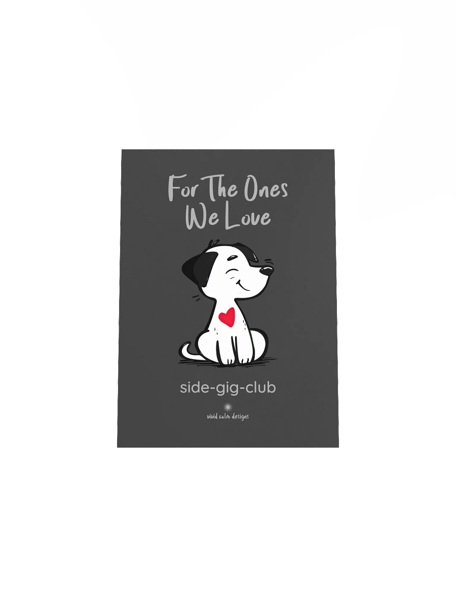 For the Ones We Love: Adorable Puppy Wall Art (Unframed) product image (4)