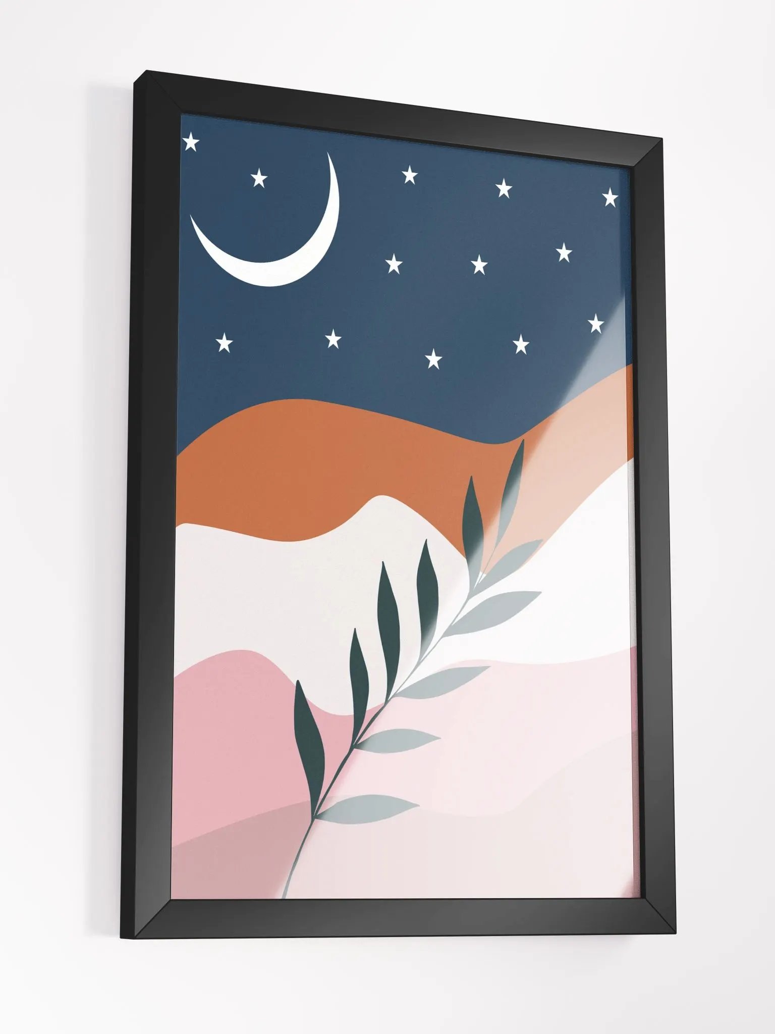 Celestial Night Sky Framed Art Print product image (13)