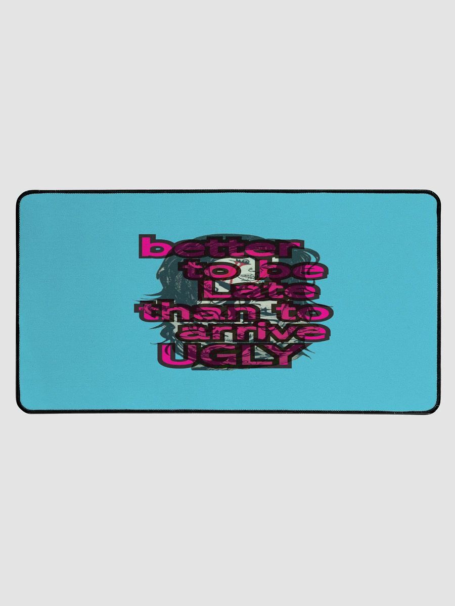 Fashionably Late | Desk Mat product image (1)