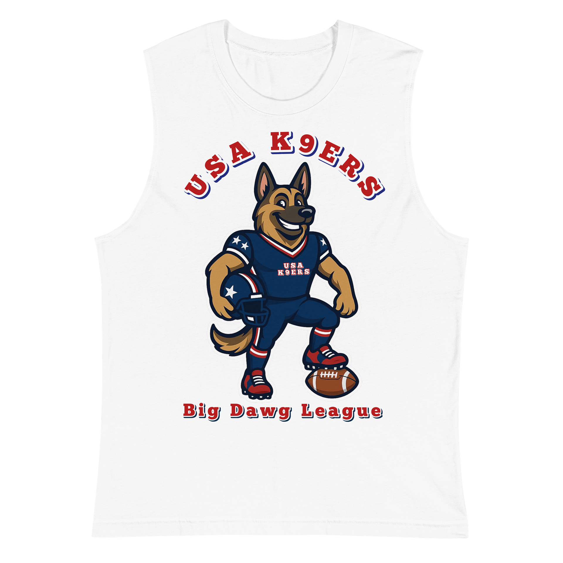 Muscle Tee German Shepherd USA K9ERS product image (3)