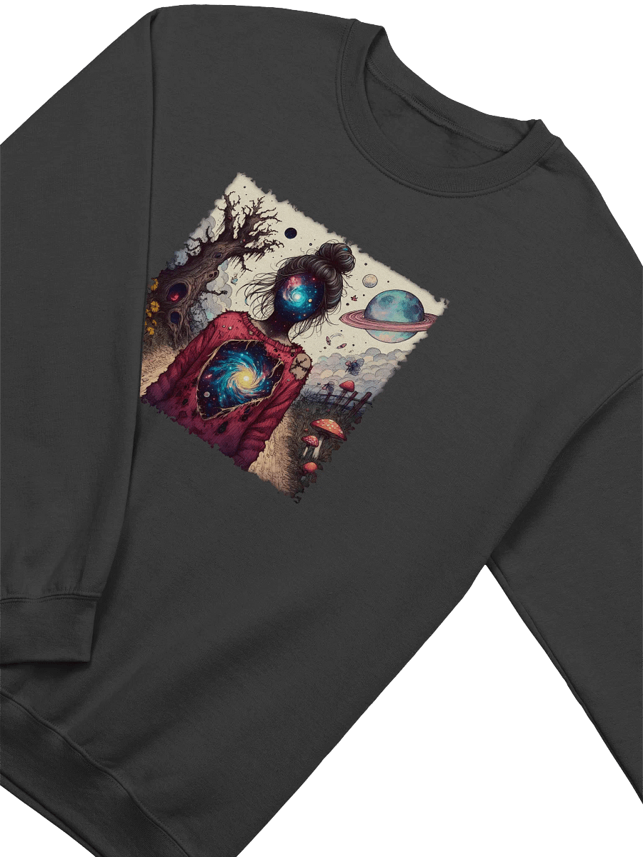 Lost in an AI dimension Unisex Classic Crewneck Sweatshirt product image (23)