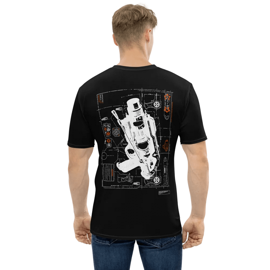 PROTOTYPE: OTHER PEOPLE'S PROBLEM BLUEPRINT T-SHIRT product image (1)
