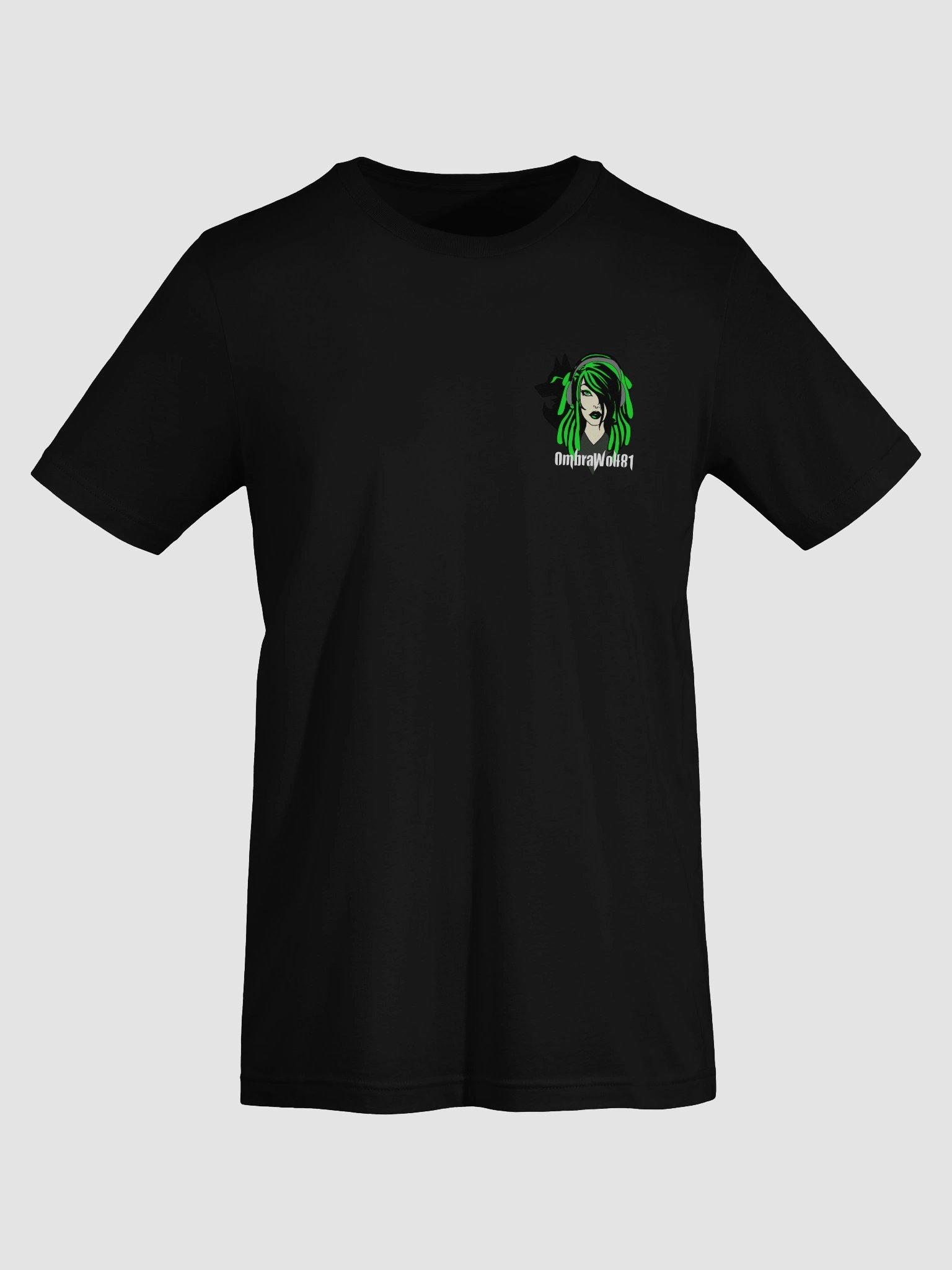 Green-haired logo T-Shirt product image (7)
