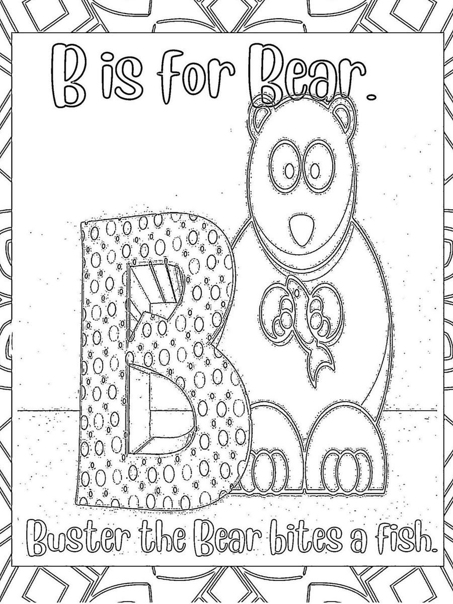 Fun Learning ABCs with Animal Names: Coloring Book for Toddlers-Easy Alphabet Letters and Animal Facts product image (3)