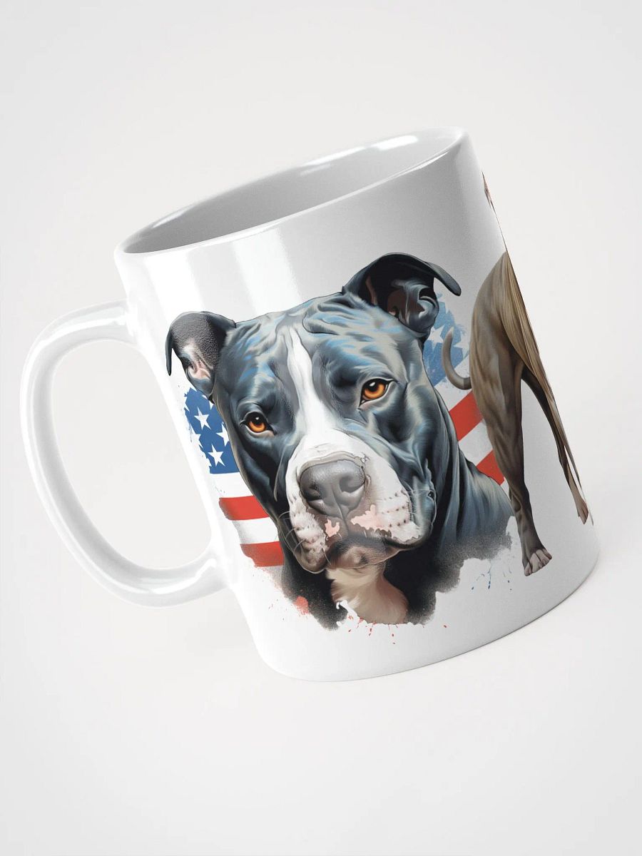 Patriotic Pups White Glossy Mug product image (4)