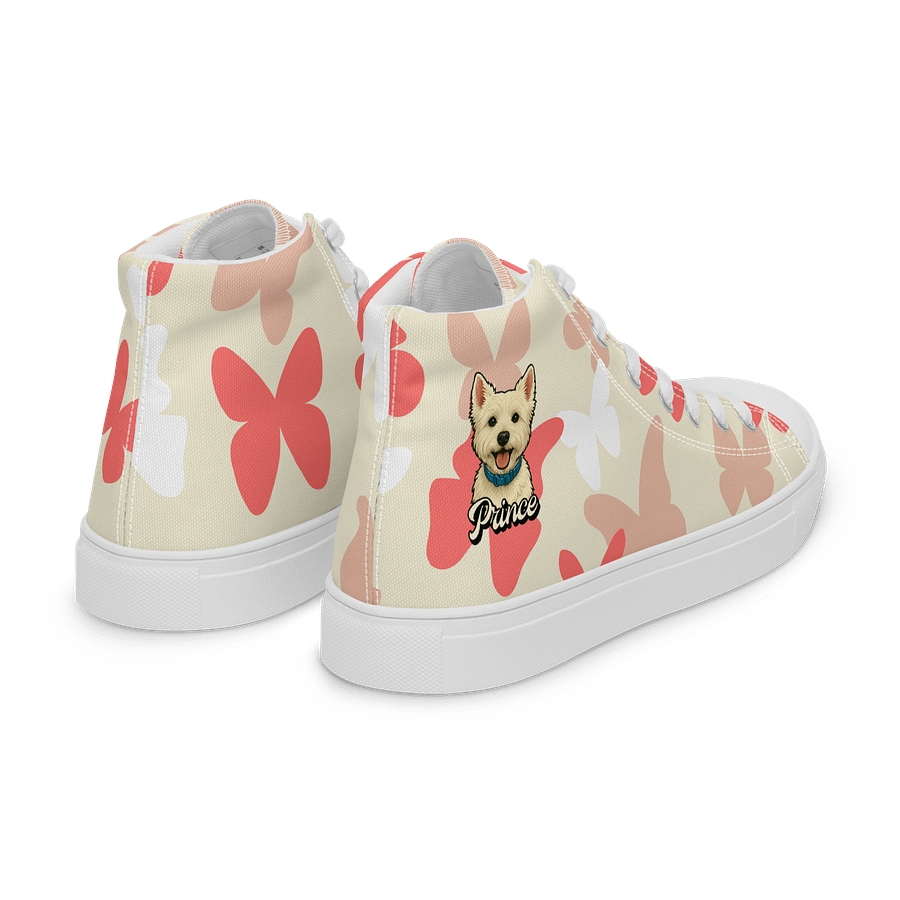 YOUR BEST FRIEND! / WOMEN'S HIGH TOP CANVAS SHOES product image (9)