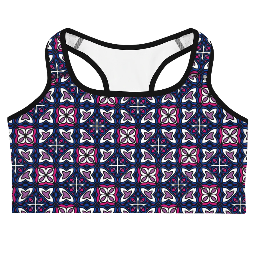 Bi Abstract (3) - Sports Bra product image (3)