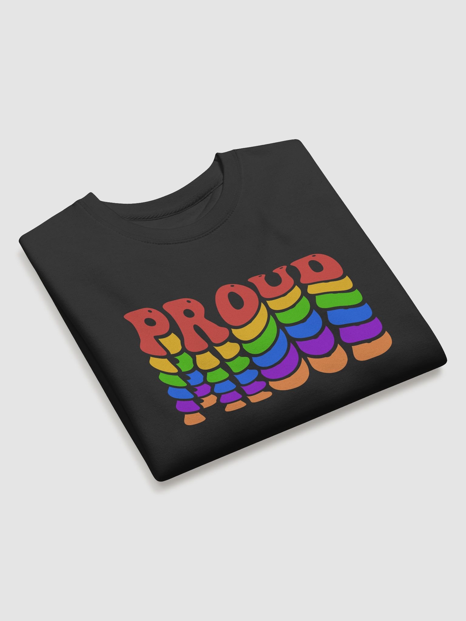 Proud Rainbow Stack Sweatshirt product image (3)