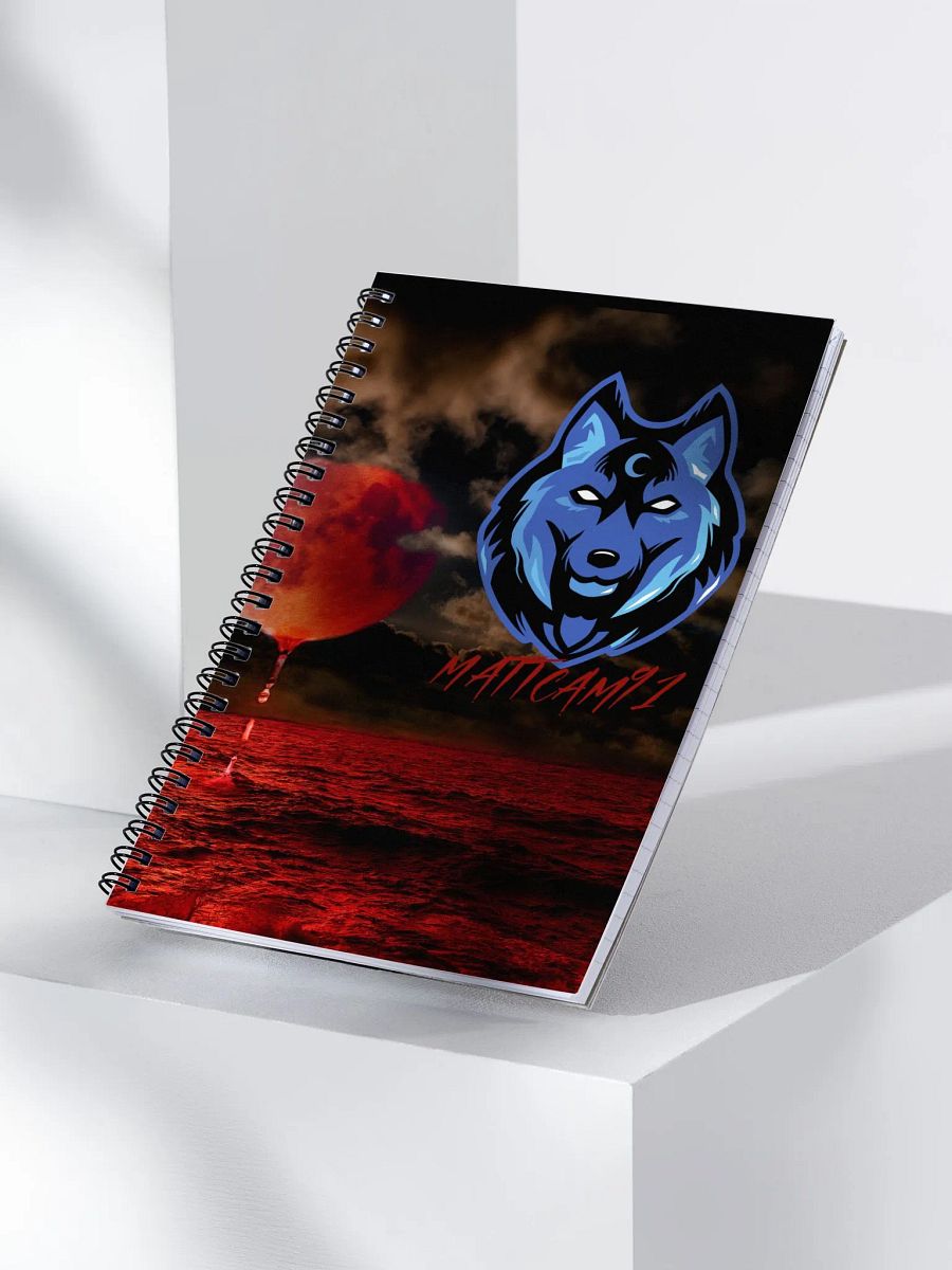 Blood Moon Wolf Notebook product image (4)