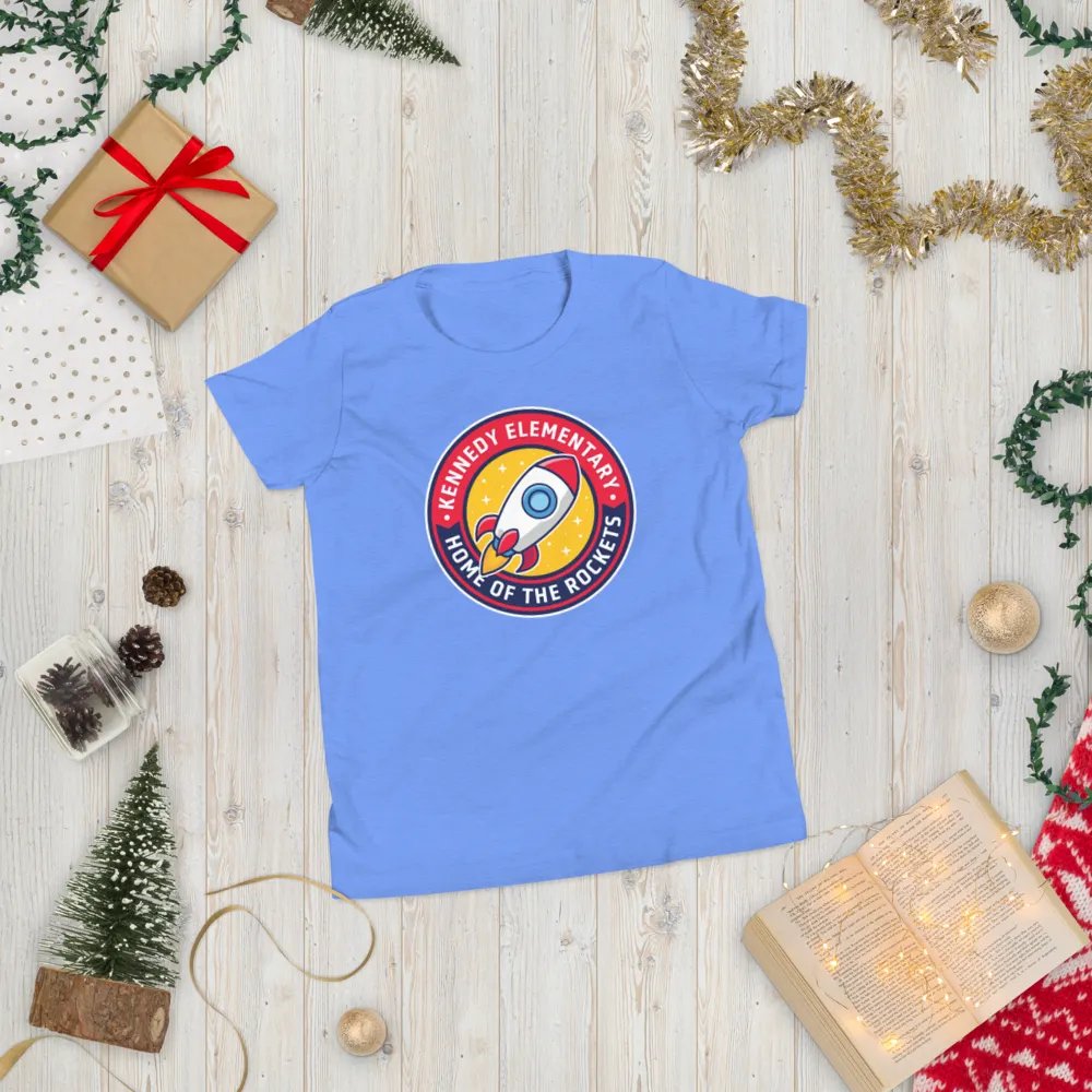 Kennedy Elementary Rocket Emblem Youth T-Shirt product image (6)