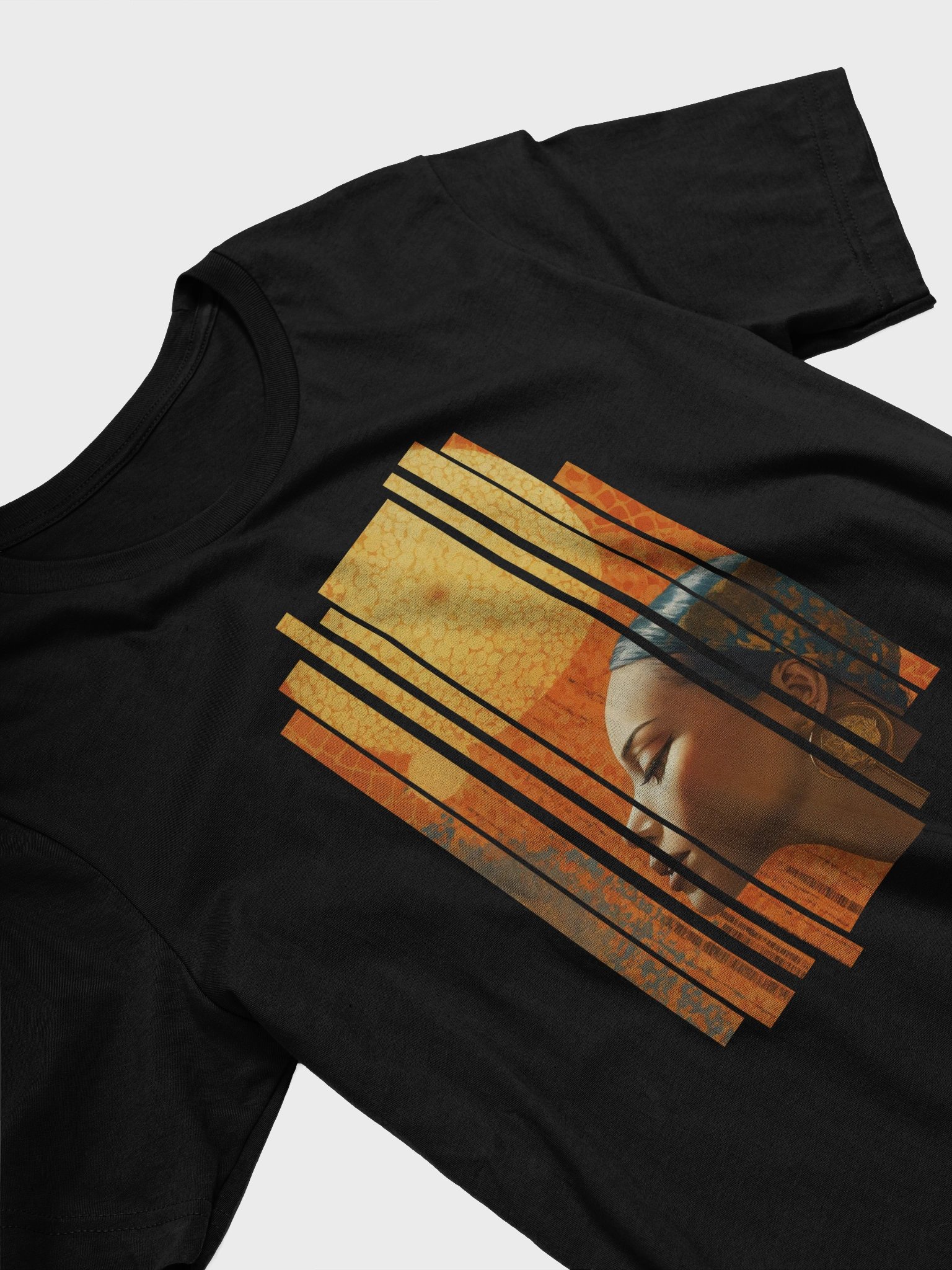Colorful Painted Portrait T-Shirt #738 product image (2)