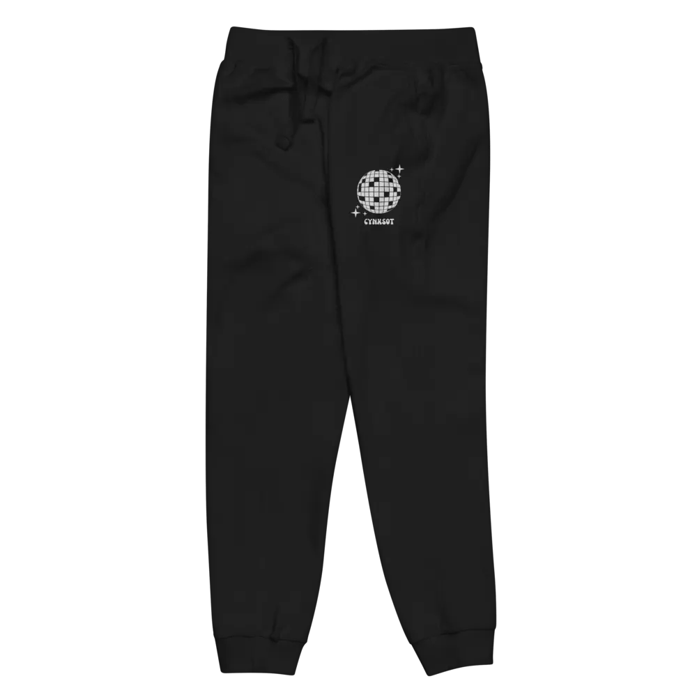 Discoball Unisex Fleece Joggers product image (10)