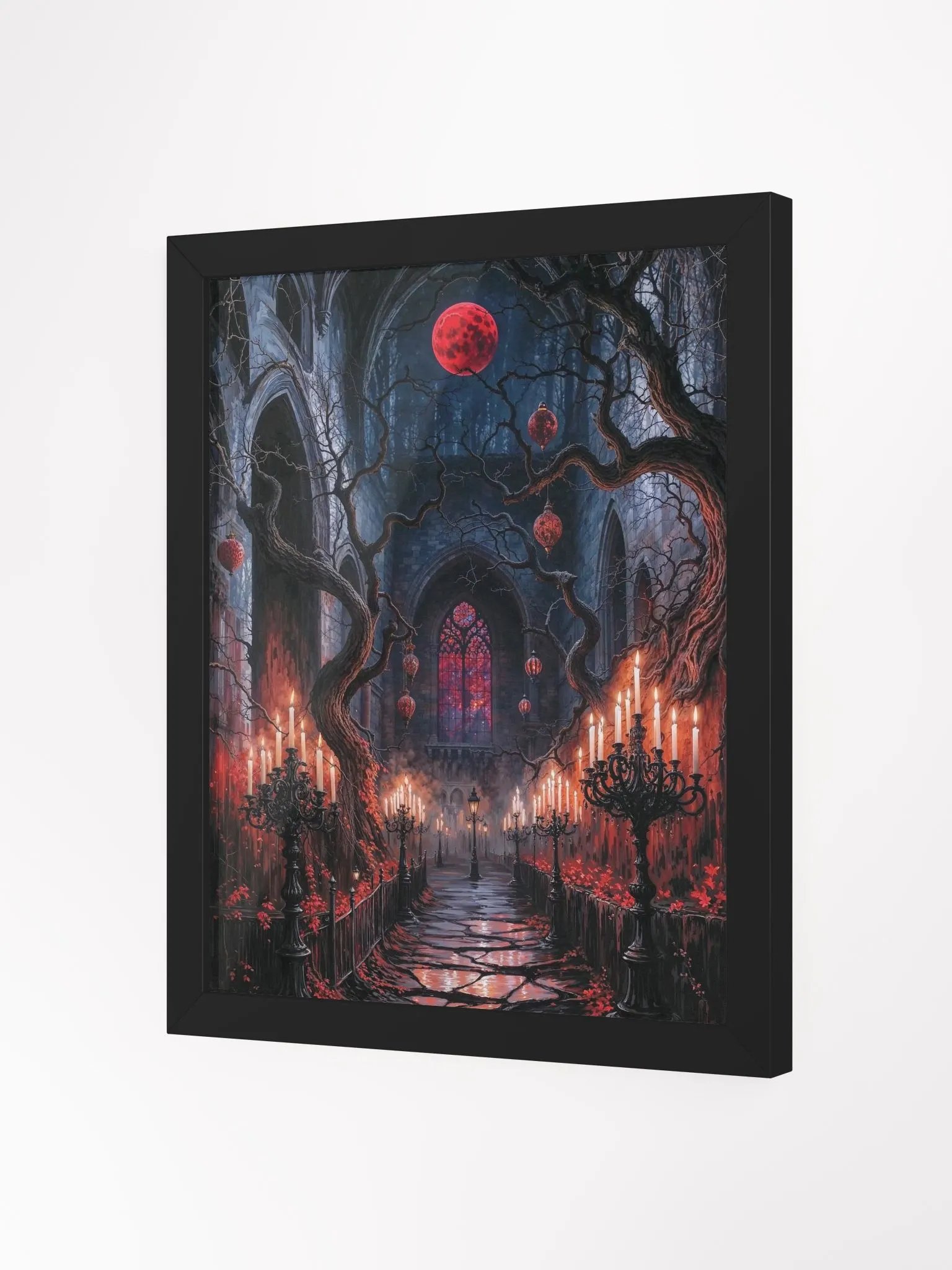 Gothic Hallway Framed Poster product image (8)