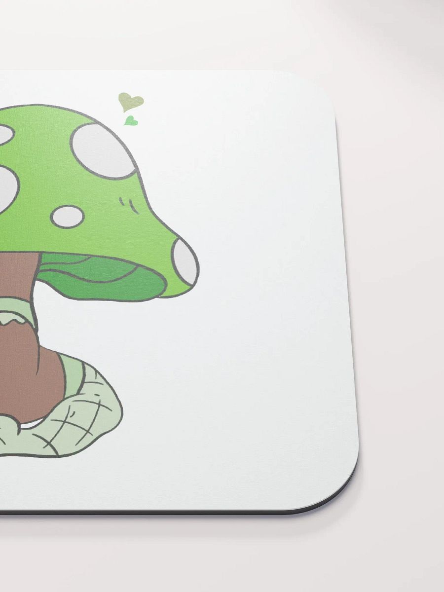Mushroom baddie Desk Mat - Green product image (5)