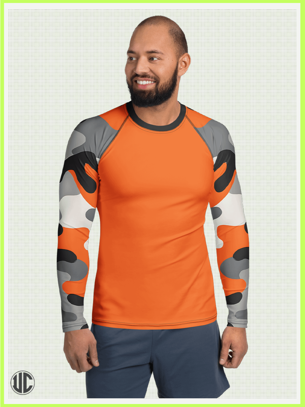 Riot Urban Camo – Men’s Rash Guard product image (1)