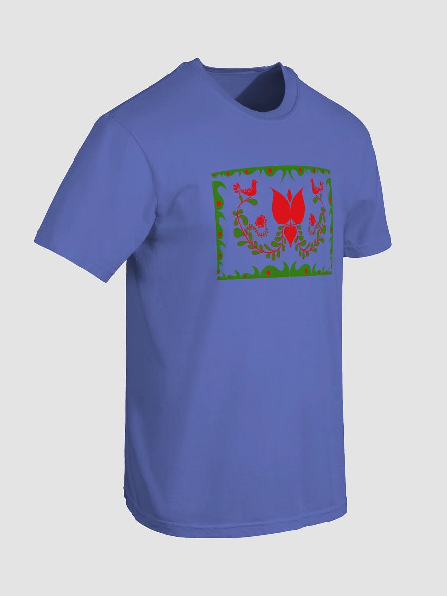 Hungarian Folk Art Red and Green T-Shirt product image (7)