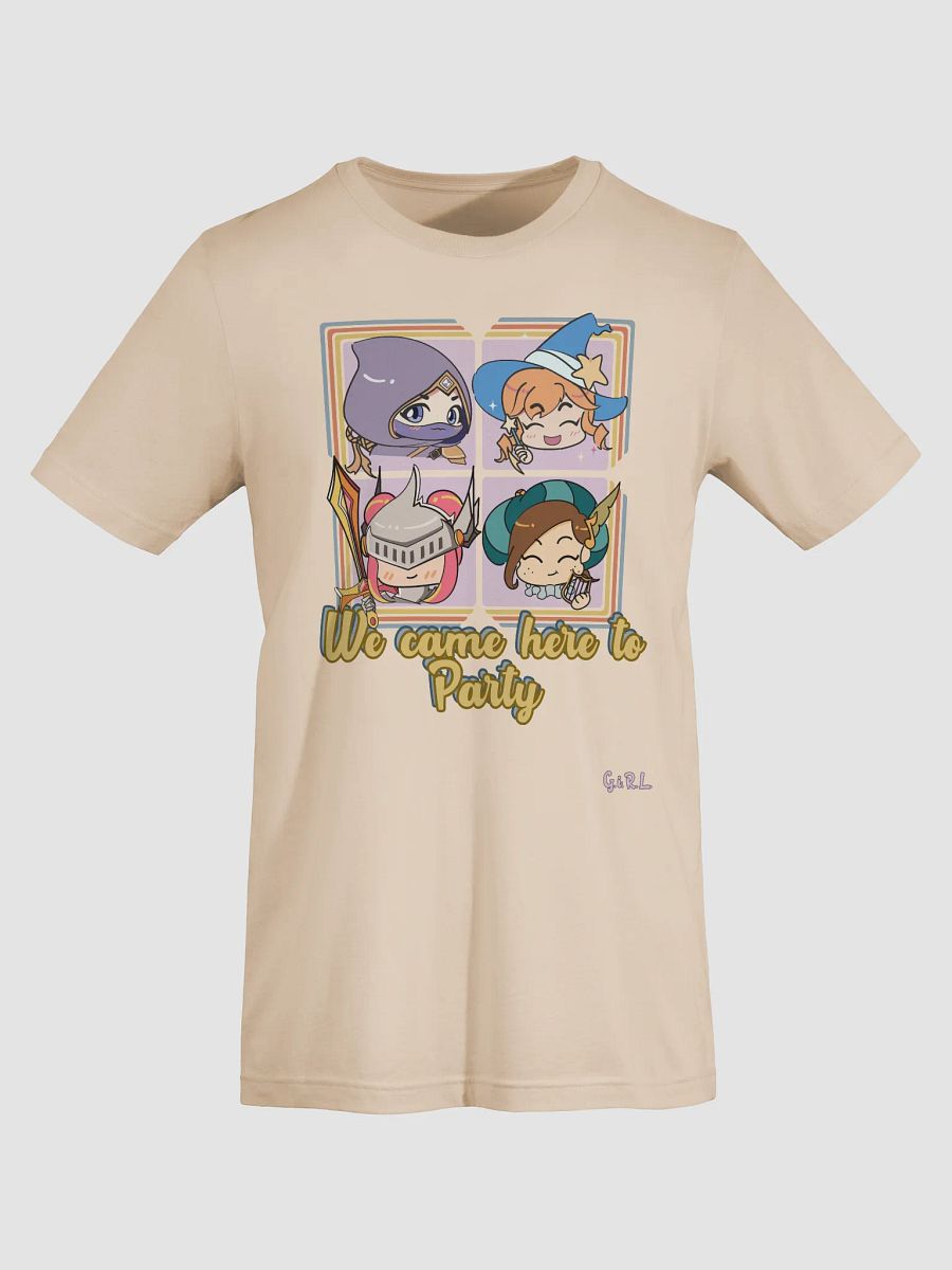 Gamer girl t-shirt - We Came Here To Party by G.i.R.L. product image (4)