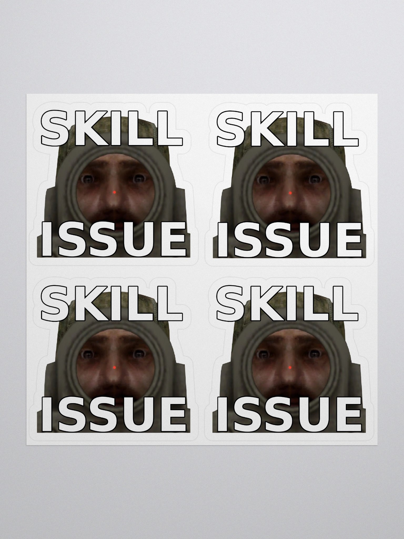 Skill Issue Sticker Sheet product image (1)