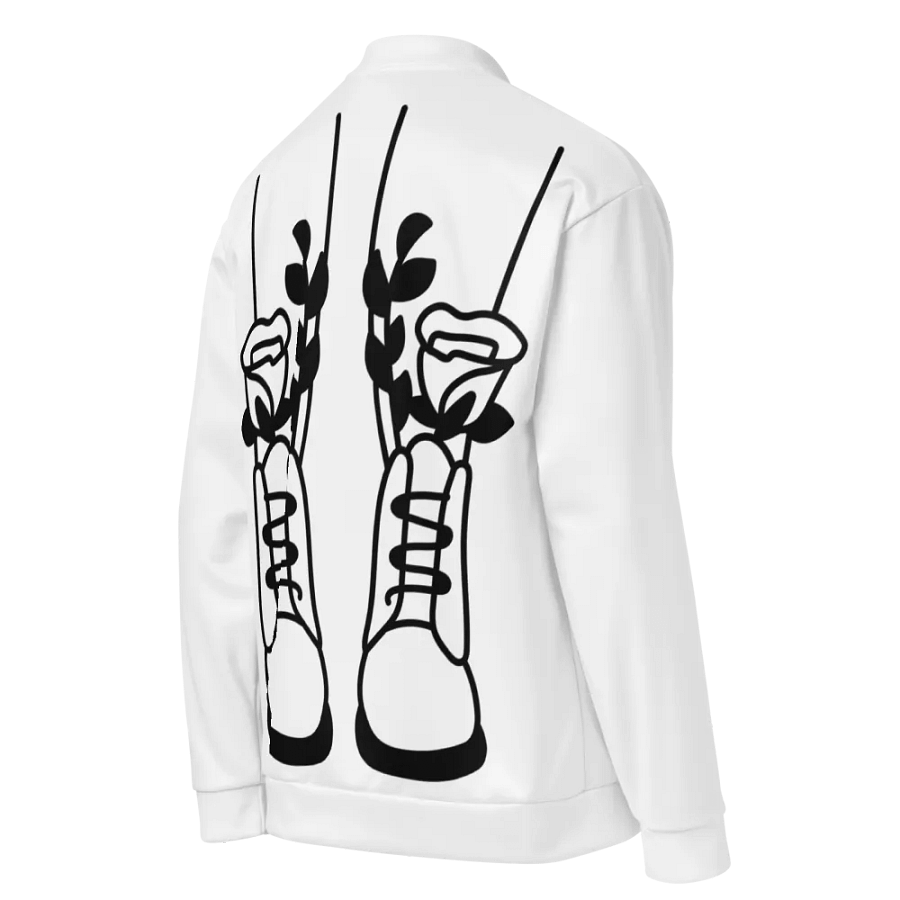 Infinite Black All-Over Bomber Jacket product image (5)