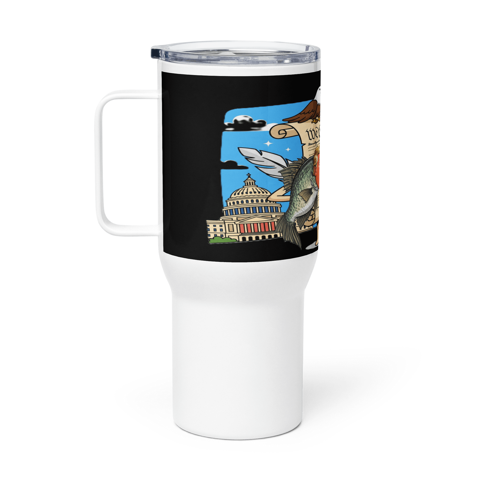 Patriotic Enough Is Enough Travel Mug product image (1)