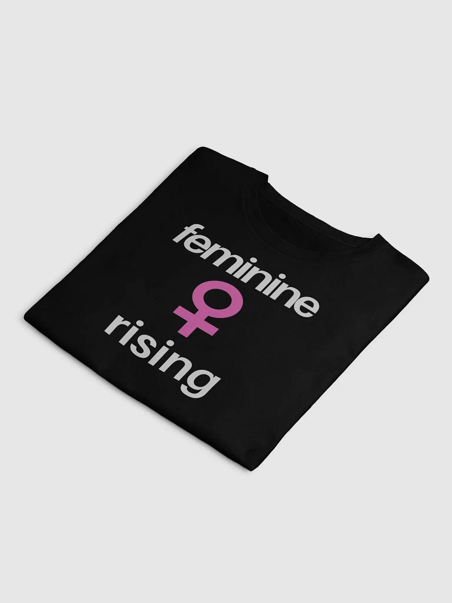 Feminine Rising Cropped Tee. (Pink) product image (20)