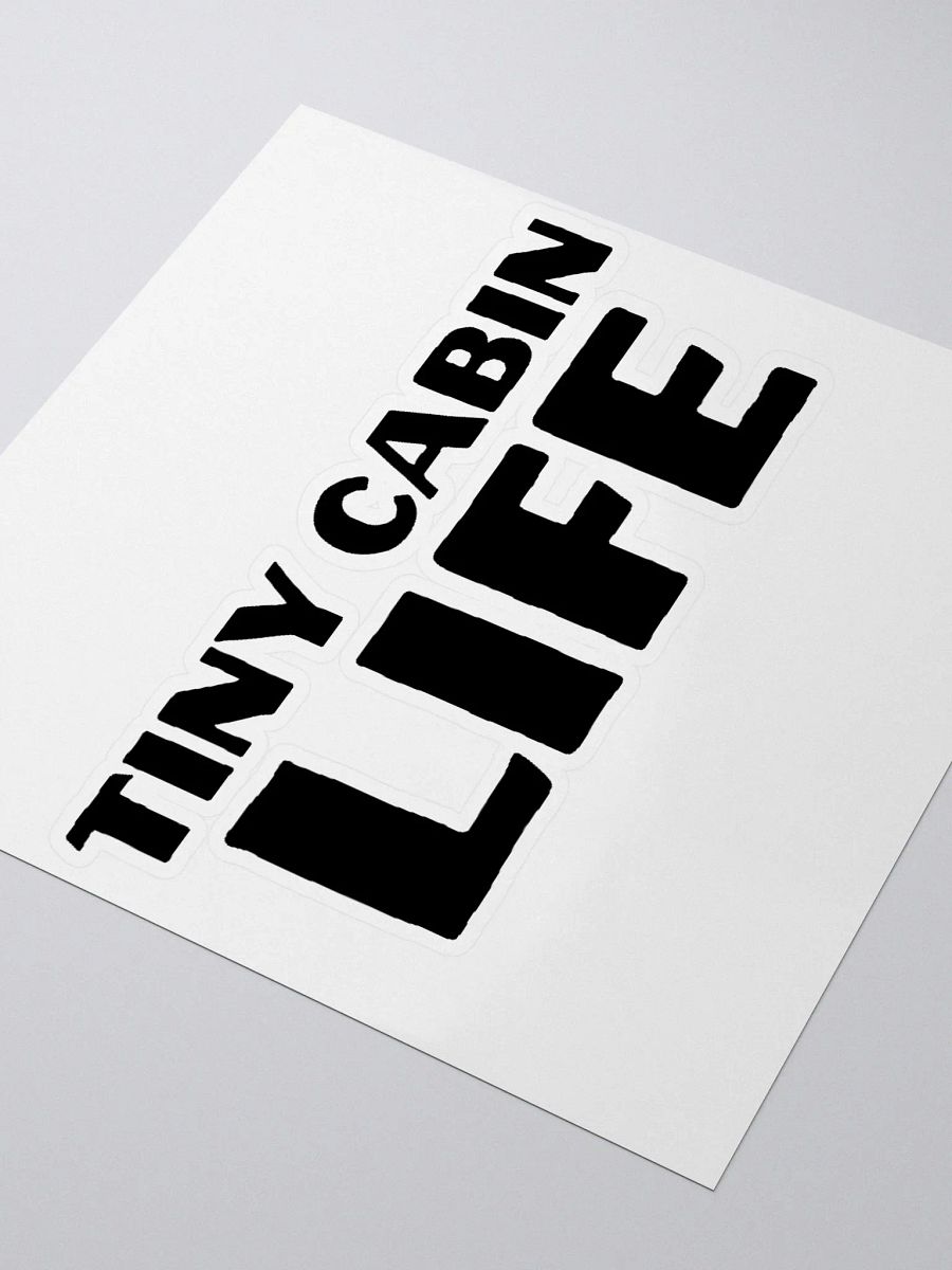 Tiny Cabin Life Sticker product image (3)