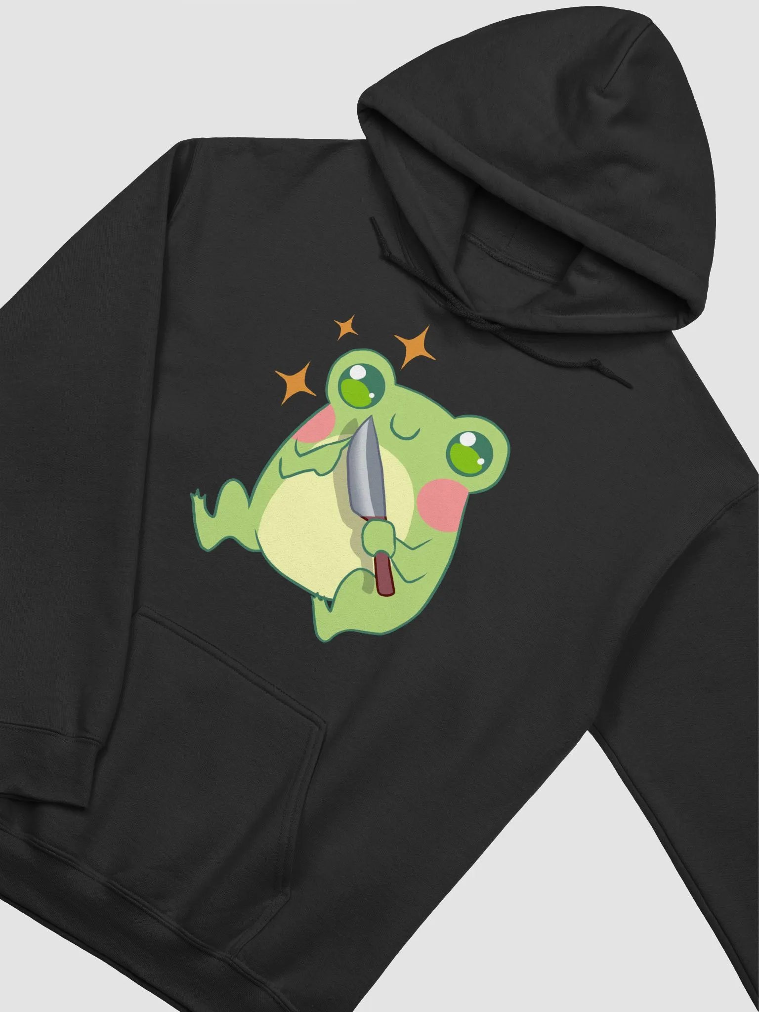 Frog with a Knife Hoodie product image (23)