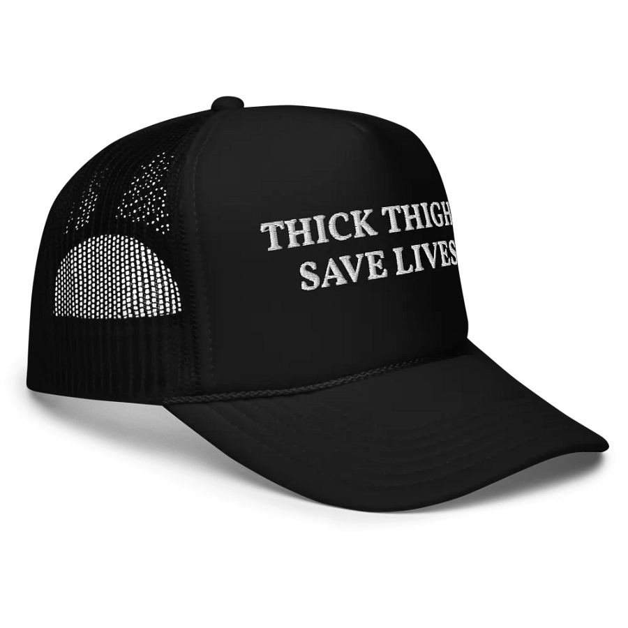 Thick Thighs Save Lives - Embroidered Trucker Hat Cap product image (5)