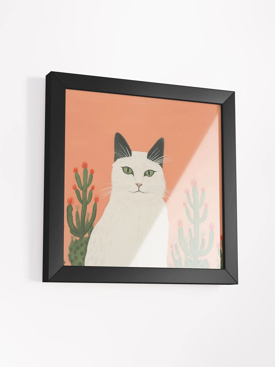 Desert Cat Dreams Framed Poster product image (25)