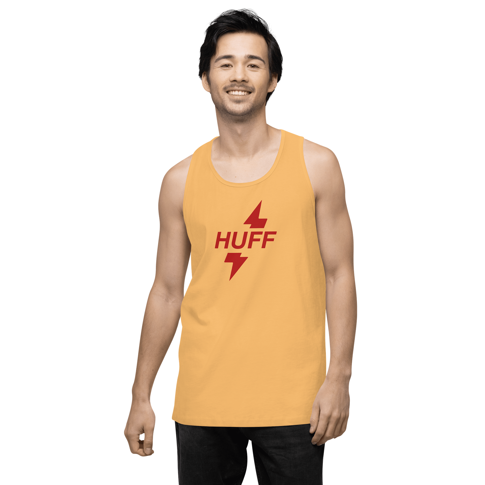 Huff Bolt Tank Top (Yellow) product image (2)