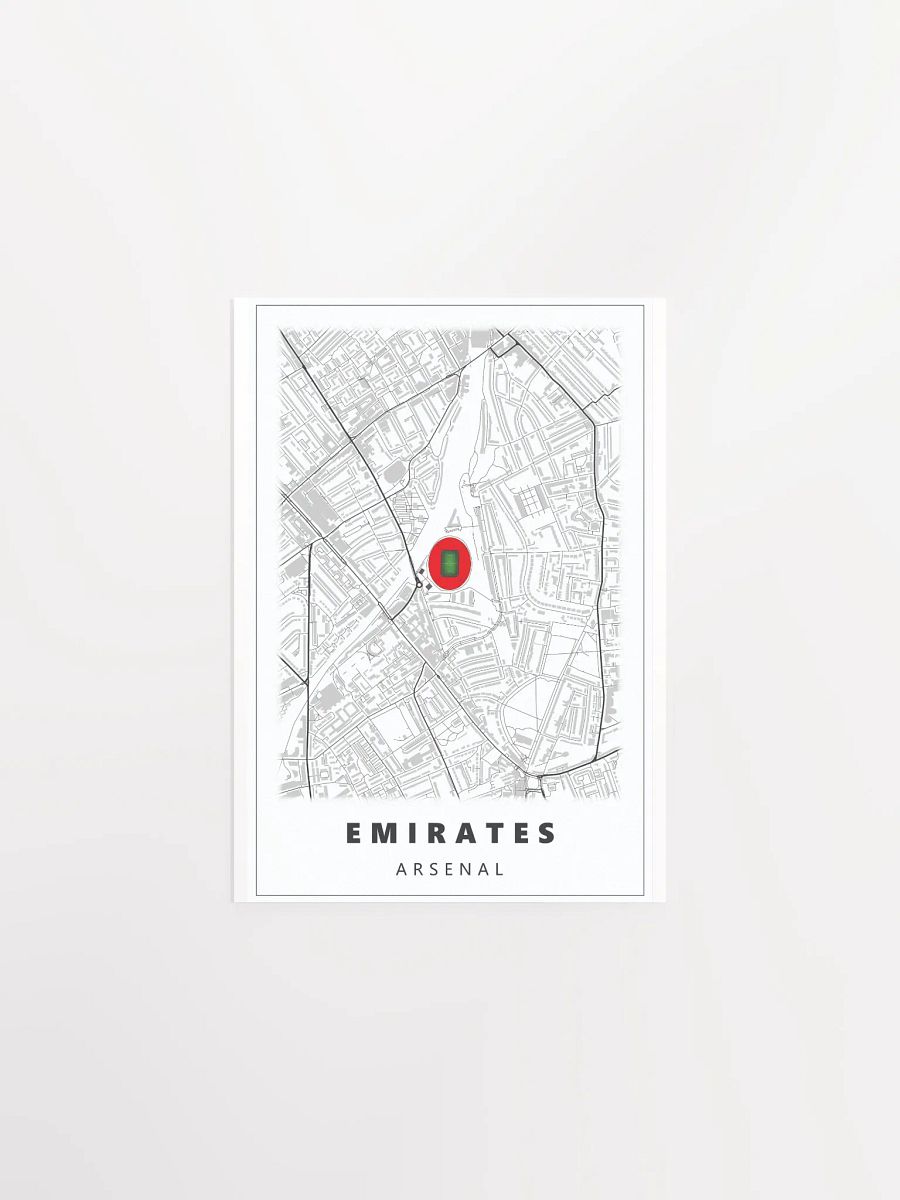 Emirates Map - Arsenal product image (2)