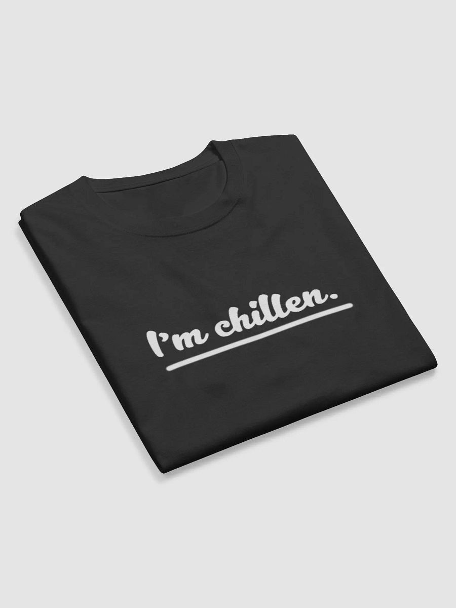 I'm chillen long sleeve T-Shirt Black product image (5)