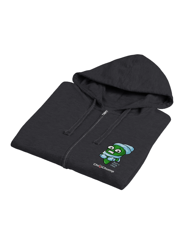 The Little Chilli Winter Shivers Collection - Zip Fleece Hoodie - Pocket - Dark! product image (2)