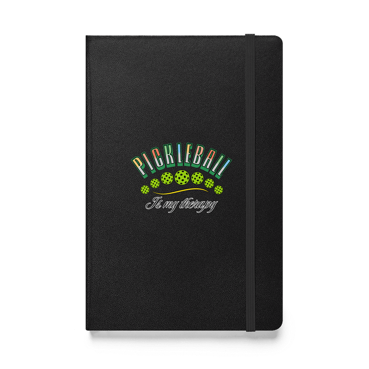Pickleball Is My Therapy Hardcover Journal product image (1)