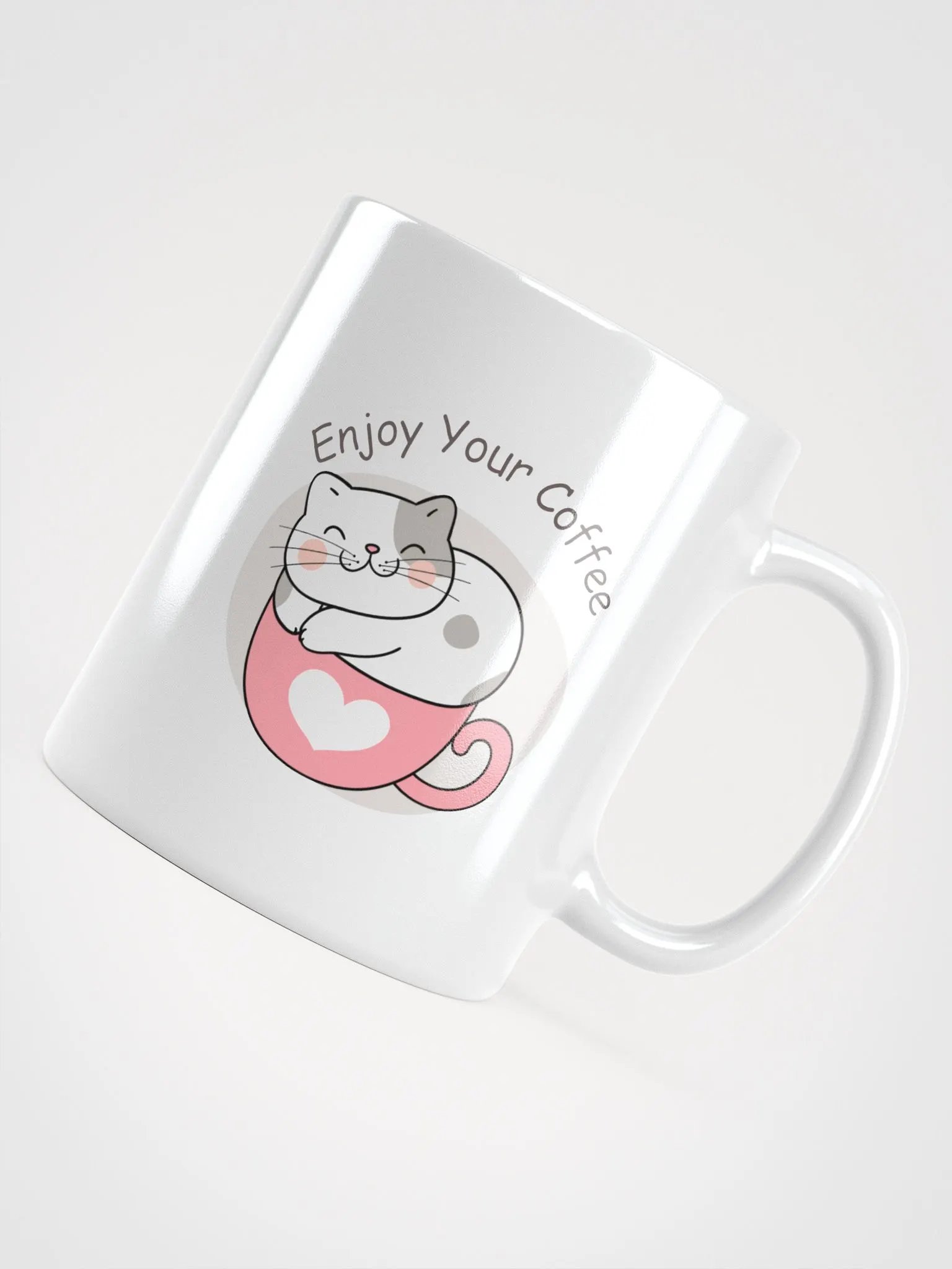 Happy Cat Glossy Mug product image (12)