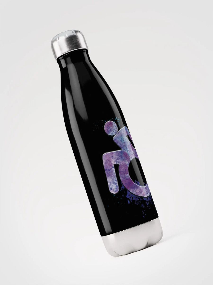 Wheelie, Purple Splash SS Water Bottle product image (3)