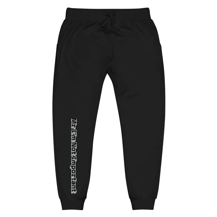 Unisex Fleece Joggers - Mr I'm Not Important product image (1)