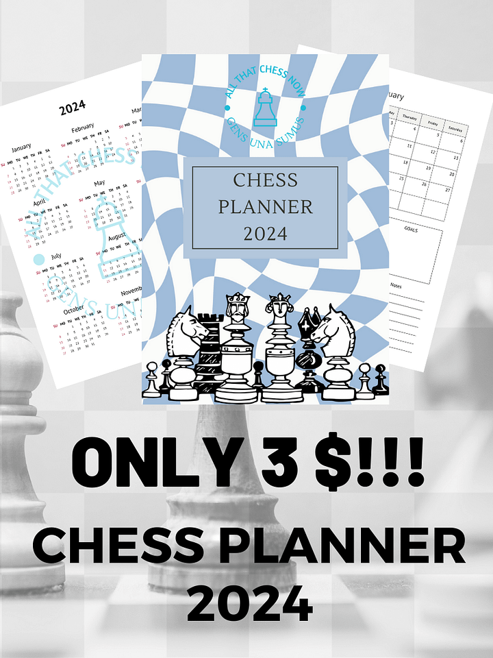 Chess Planner 2024 product image (1)