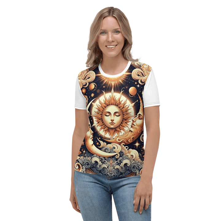 All-Over Print Women's Crew Neck T-Shirt product image (2)