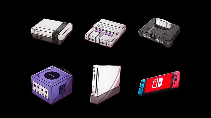 Nintendo console sub badges product image (1)